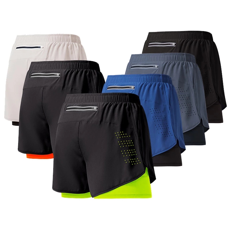 Ultragear Running - شورت الجري الرجالي سريع الجفاف للياقة