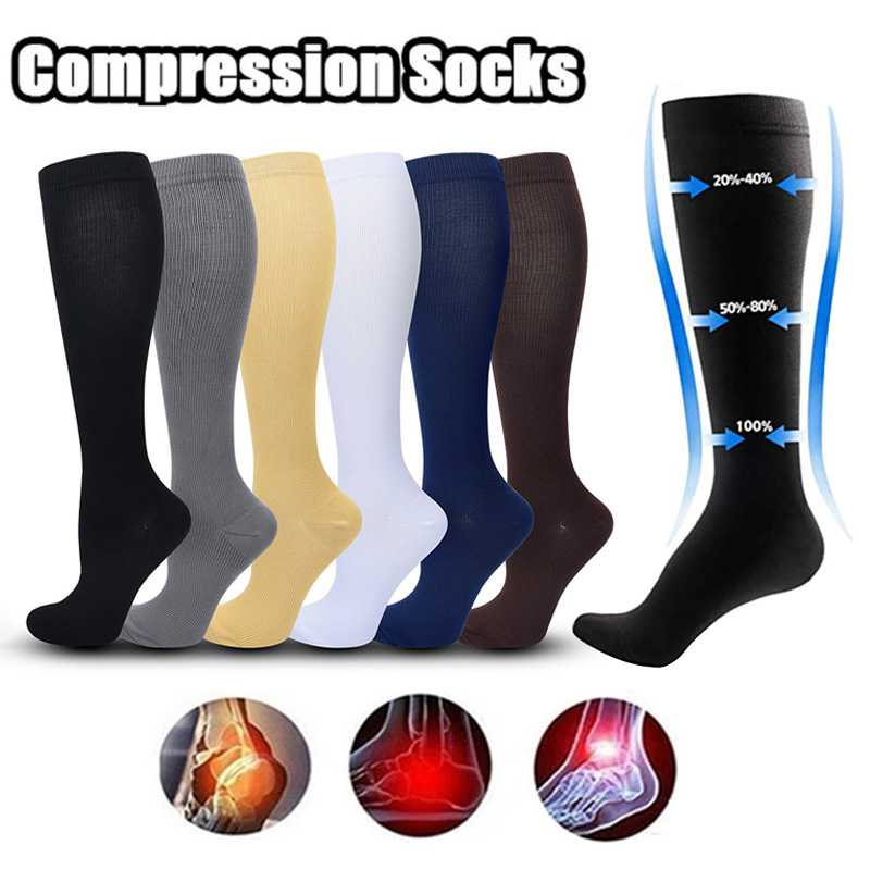 Compression Calf Sleeve - زوج واحد من جوارب الضغط للنساء