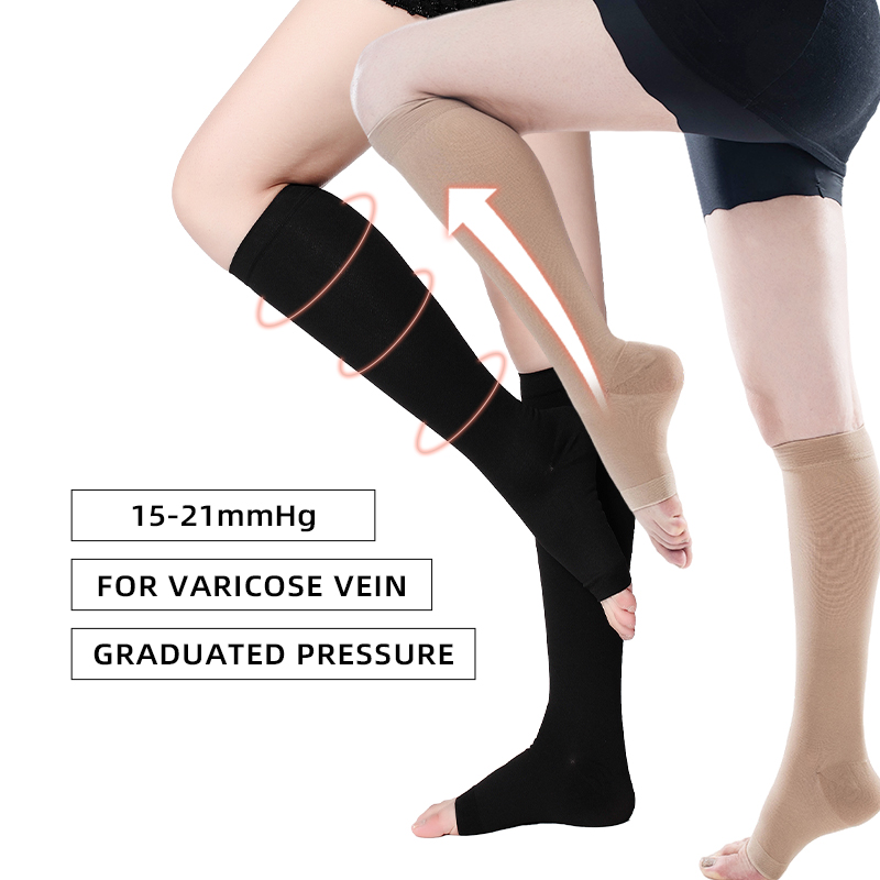 Compression Calf Sleeve - S-5XL 2 قطعة/زوج ضغط الطبية العجل