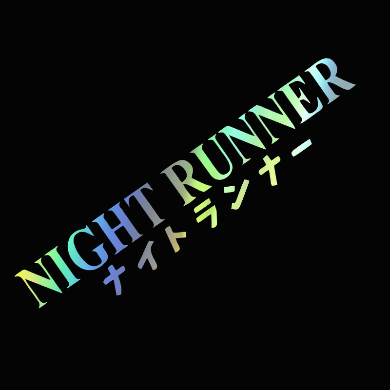 G004 20x4 سنتيمتر سيارة ملصق ل - مراجعة Runners Gear وسعره