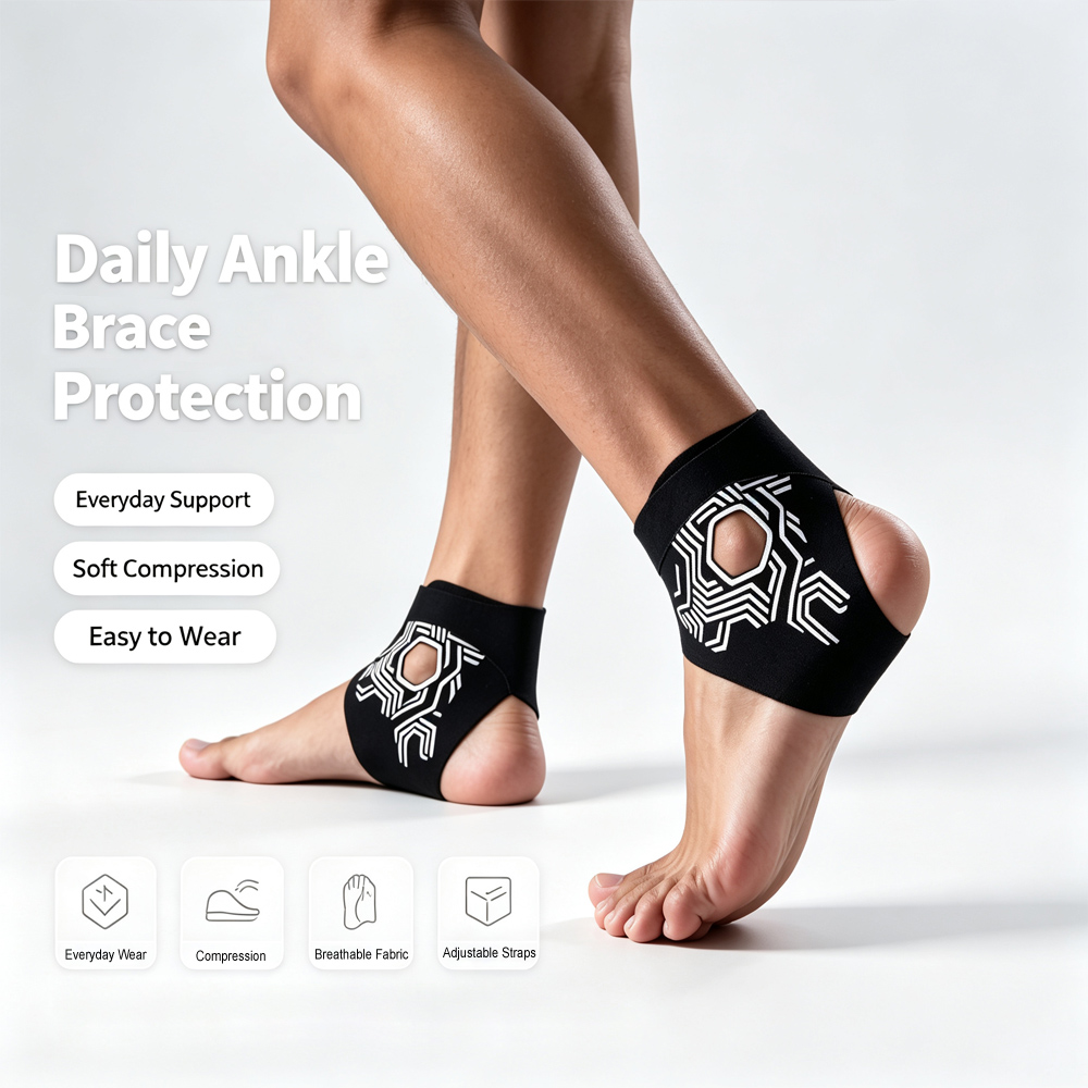 دعامة كاحل قابلة للتعديل مع ضم - مراجعة Running Recovery Gear وسعره