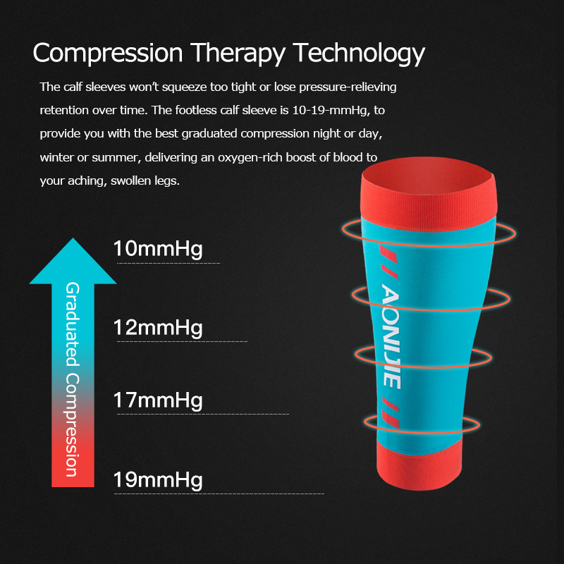 AONIJIE E4405 متماسكة ضغط السا - مراجعة Compression Calf Sleeve وسعره