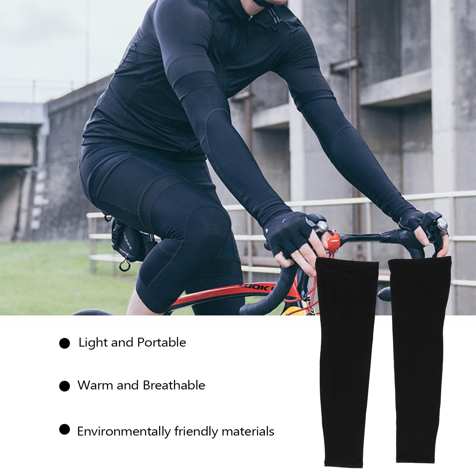 زوج واحد من أكمام الساق للدراج - مراجعة Compression Calf Sleeve وسعره
