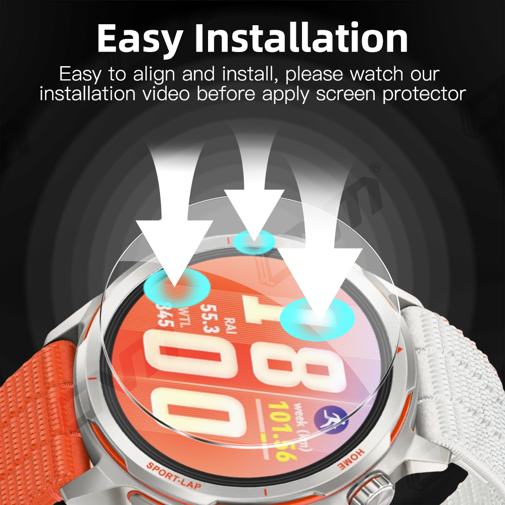زجاج مقسى 9H لساعة هواوي GT Ru - مراجعة Runners Gear وسعره