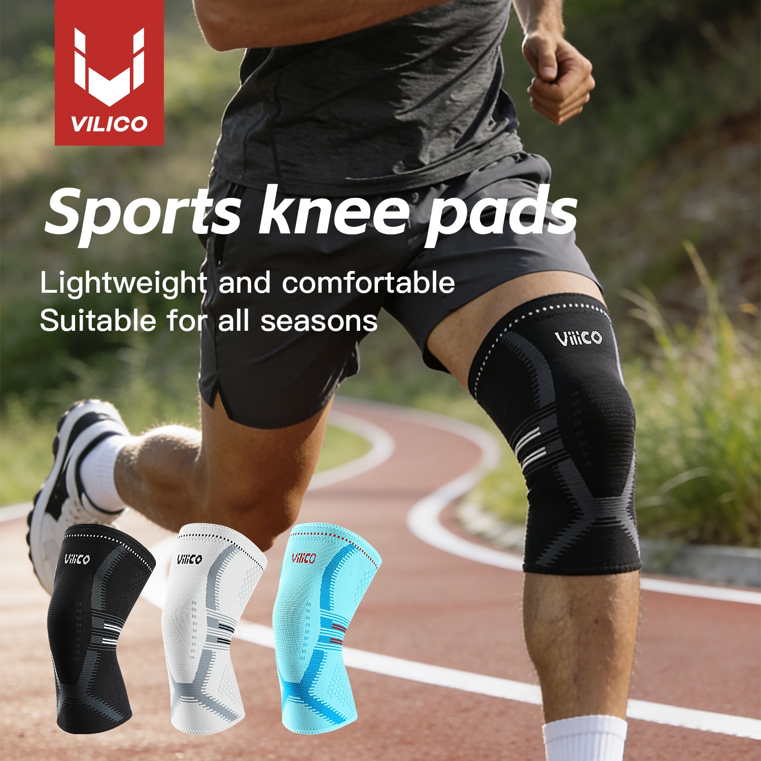 دعامة ركبة للنساء والرجال - غط - مراجعة Compression Calf Sleeve وسعره