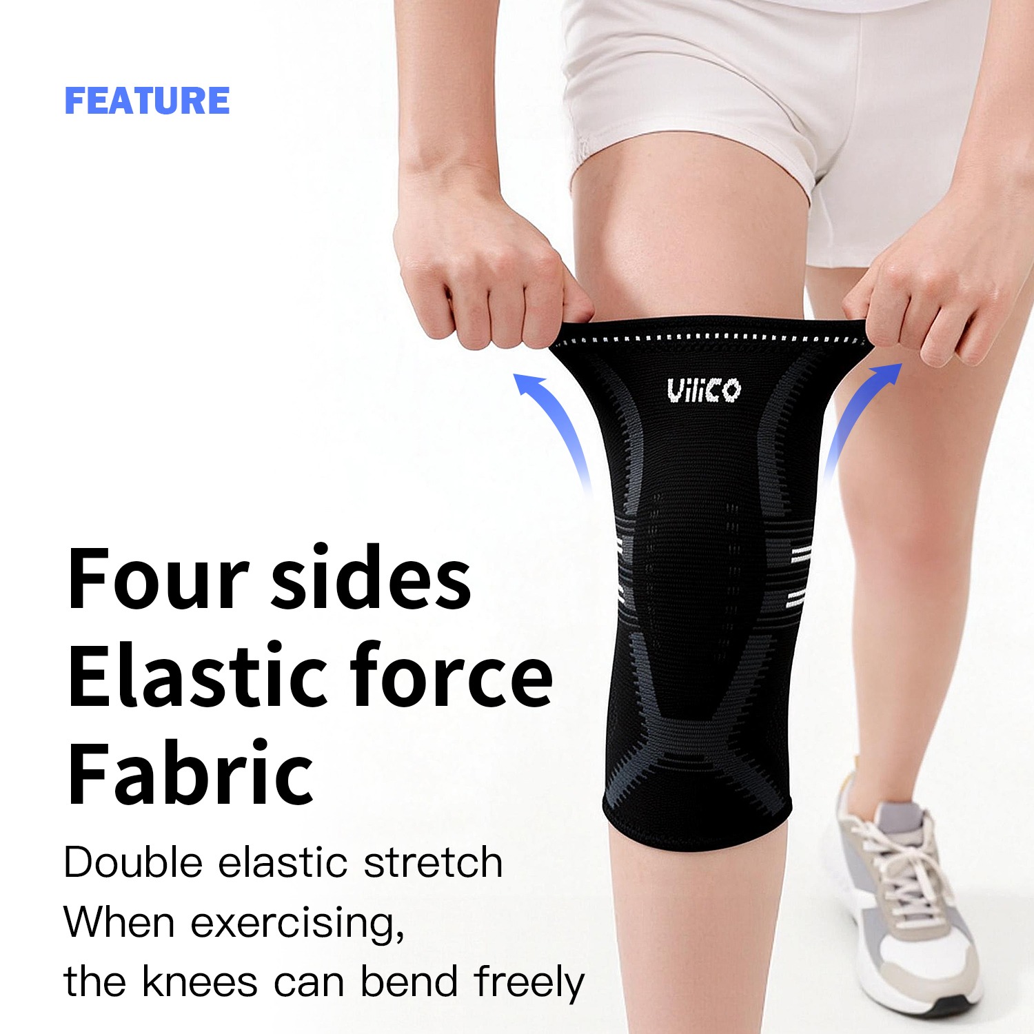 دعامة ركبة للنساء والرجال - غط - مراجعة Compression Calf Sleeve وسعره