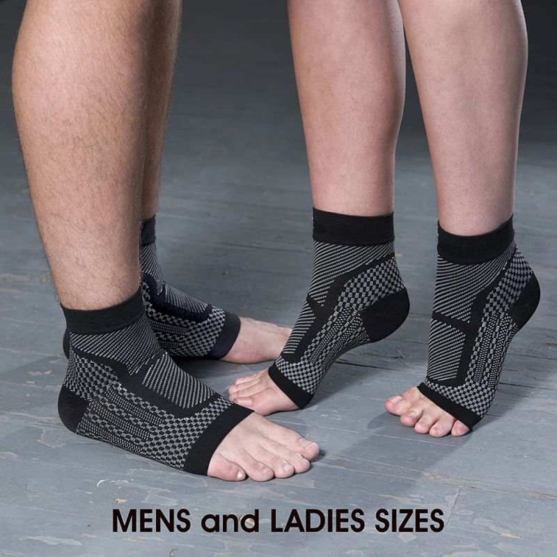 1 زوج الرياضة الكاحل دعم هدفين - مراجعة Compression Calf Sleeve وسعره