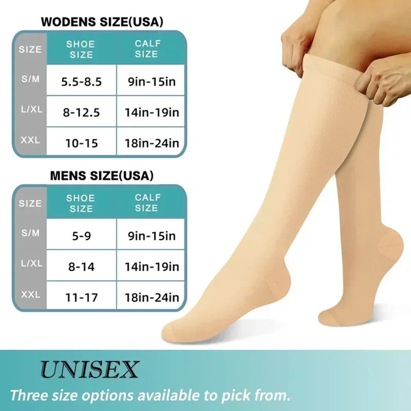 زوج واحد من جوارب الضغط للنساء - مراجعة Compression Calf Sleeve وسعره
